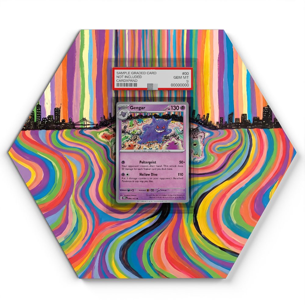 105 Crapustule - Extended Artwork Pokemon Card Display