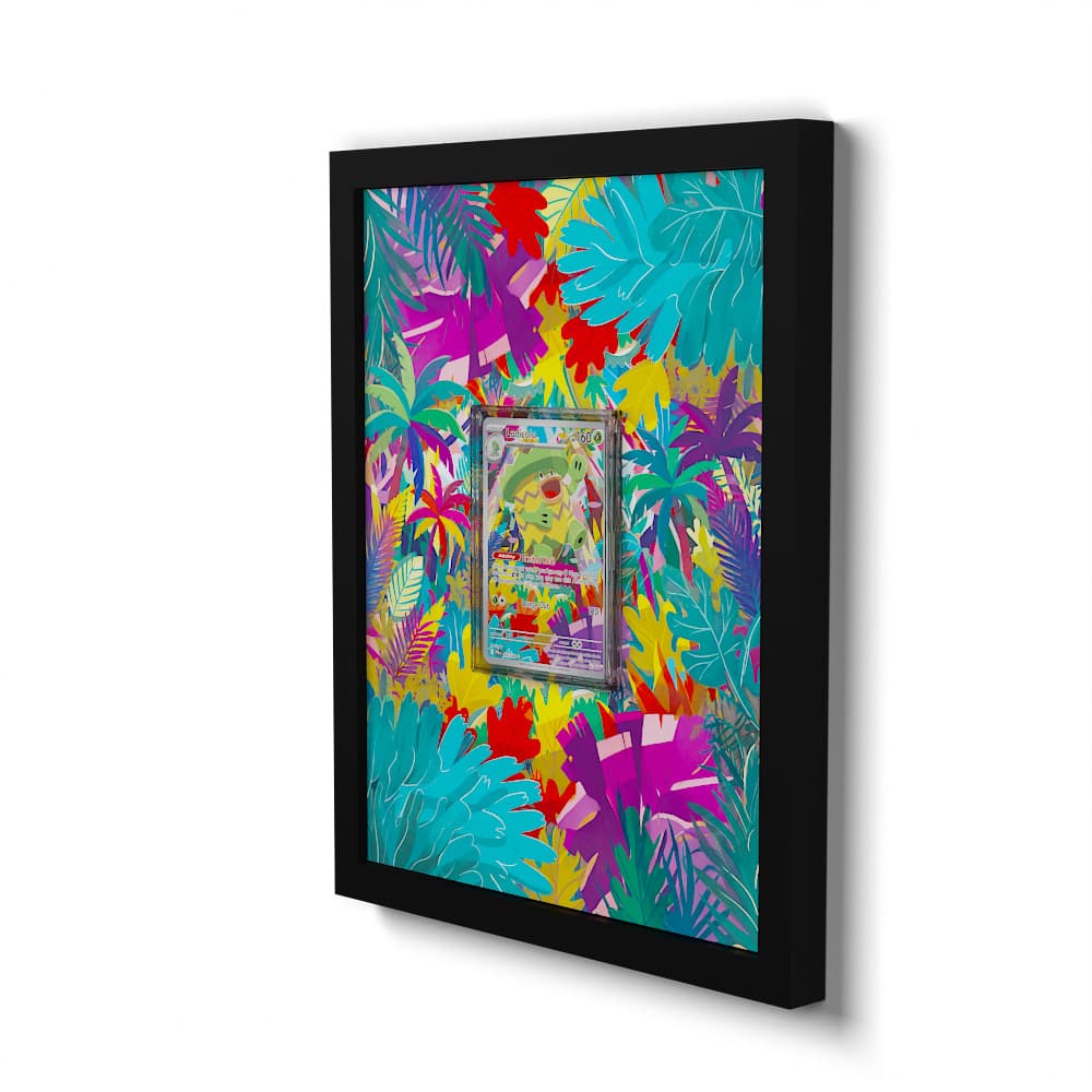 95 Ludicolo - Extended Artwork Framed Pokemon Card Display