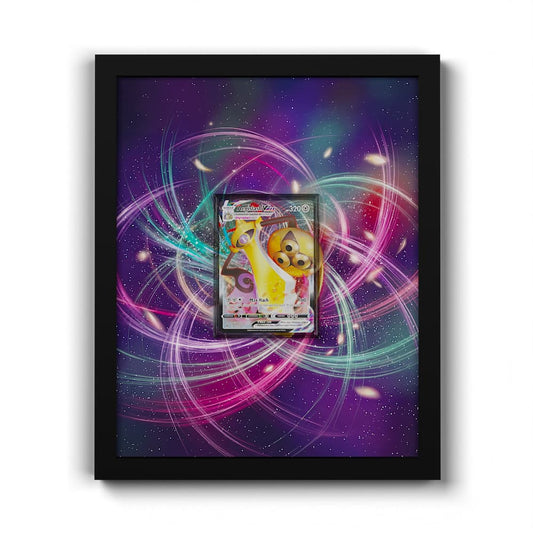 127/185 Exagide - Extended Artwork Framed Pokemon Card Display