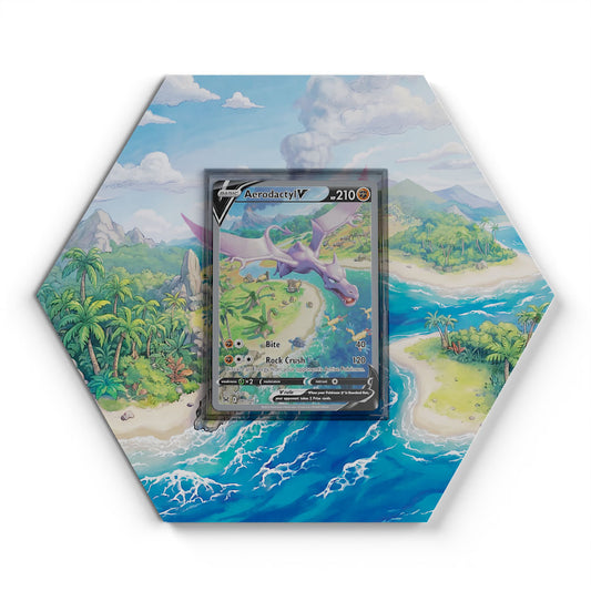 180/196 Ptéra V - Extended Artwork Pokemon Card Display