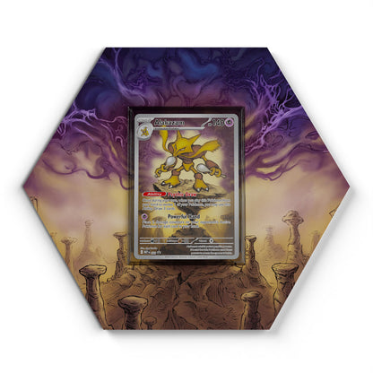 009 Alakazam - Extended Artwork Pokemon Card Display