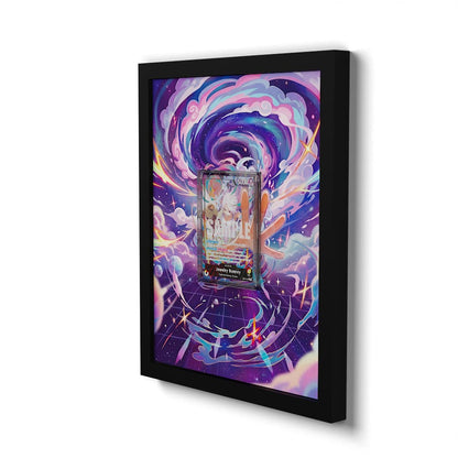 EB04-001 Bonney AA - Extended Artwork Framed One Piece Card Display