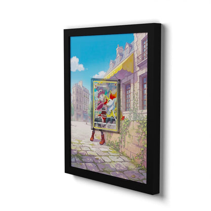 TG01/TG30 Roussil - Extended Artwork Framed Pokemon Card Display