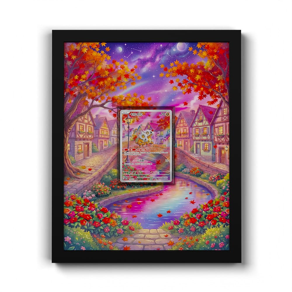 CBB3C 04 Osselait - Extended Artwork Framed Pokemon Card Display