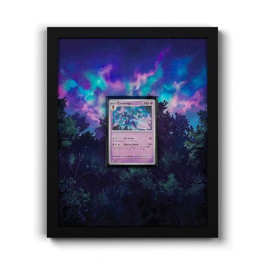 098 Malvalame - Extended Artwork Framed Pokemon Card Display