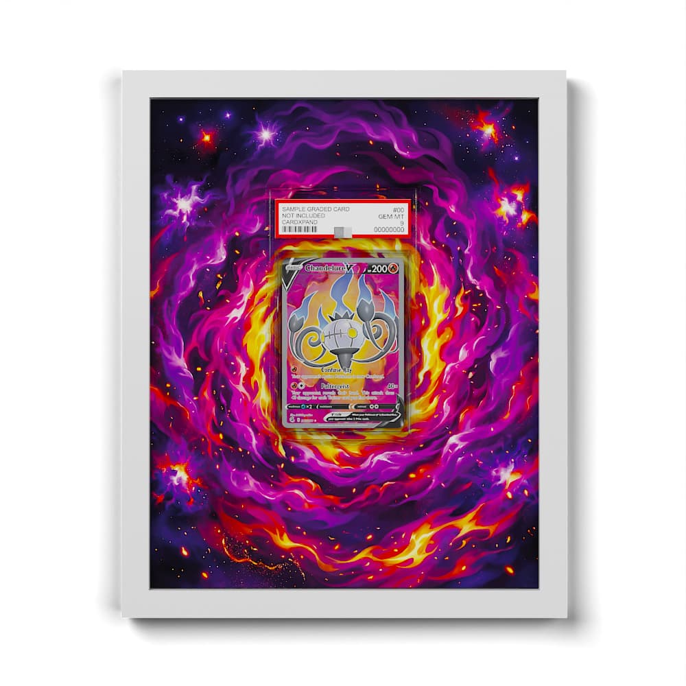 247/264 Lugulabre - Extended Artwork Framed Pokemon Card Display