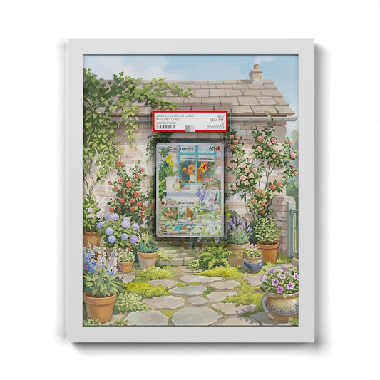 044 Salamèche - Extended Artwork Framed Pokemon Card Display