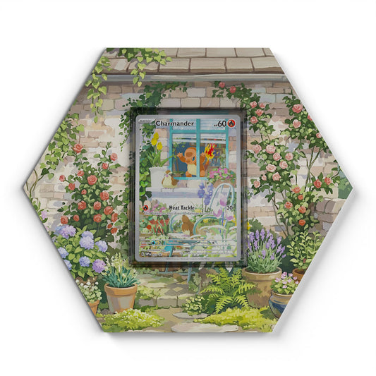 044 Salamèche (Promo) - Extended Artwork Pokemon Card Display