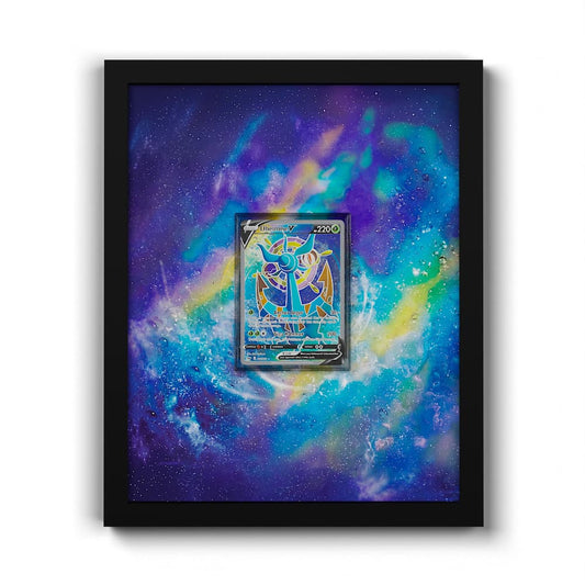 187/202 Sinistrail - Extended Artwork Framed Pokemon Card Display