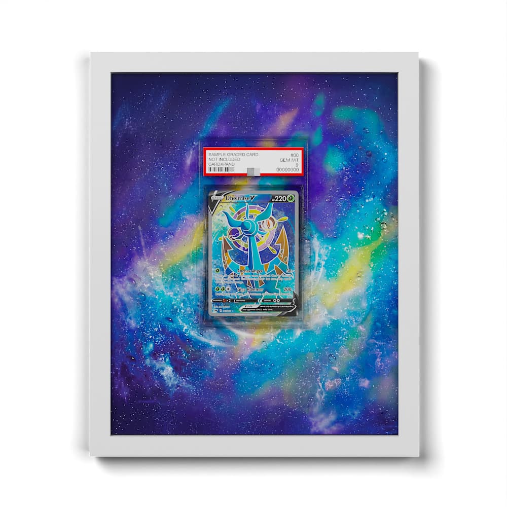 187/202 Sinistrail - Extended Artwork Framed Pokemon Card Display