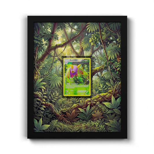 8/108 Papinox - Extended Artwork Framed Pokemon Card Display