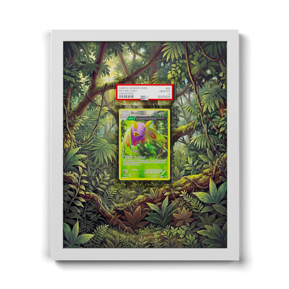 8/108 Papinox - Extended Artwork Framed Pokemon Card Display