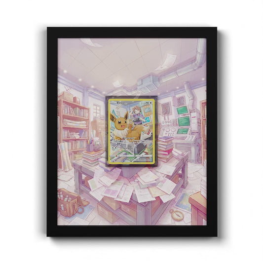TG11 Évoli - Extended Artwork Framed Pokemon Card Display