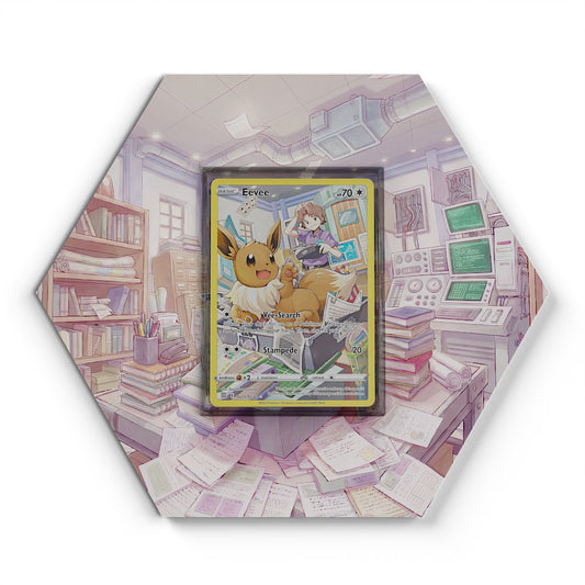 TG11/TG30 Évoli - Extended Artwork Pokemon Card Display