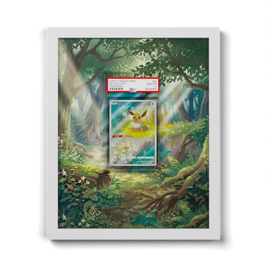 01 Évoli - Extended Artwork Framed Pokemon Card Display
