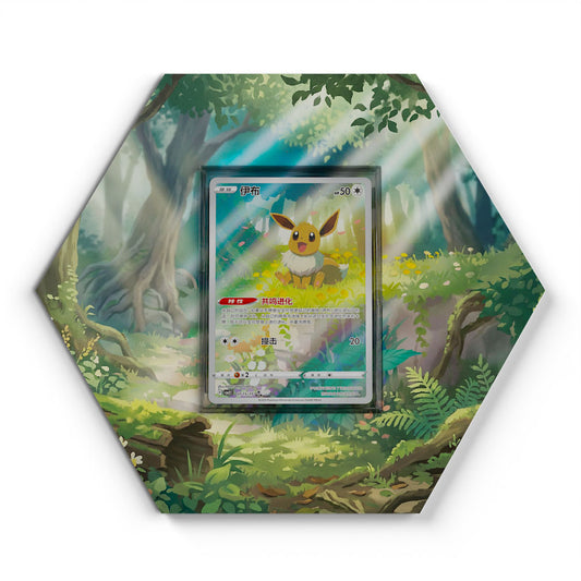 01 Évoli CBB2C - Extended Artwork Pokemon Card Display