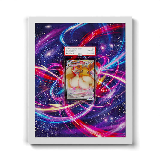 SWSH087 Évoli VMAX - Extended Artwork Framed Pokemon Card Display