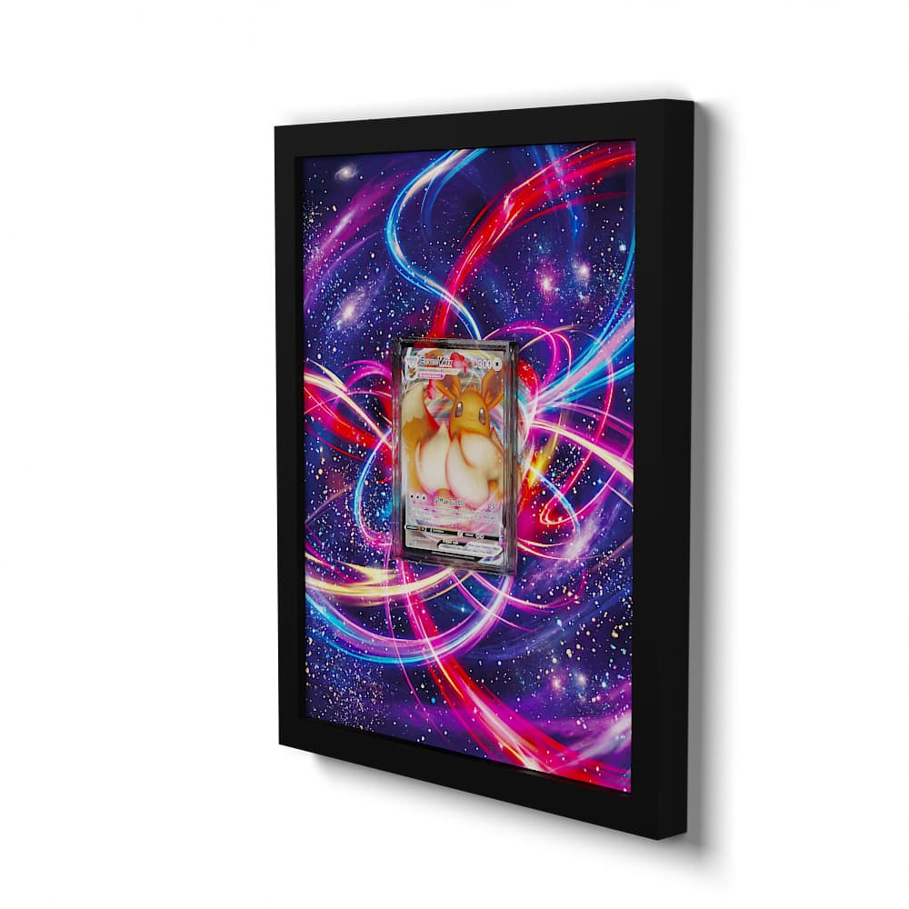SWSH087 Évoli VMAX - Extended Artwork Framed Pokemon Card Display