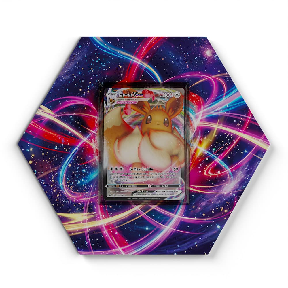 087 Évoli VMAX - Extended Artwork Pokemon Card Display