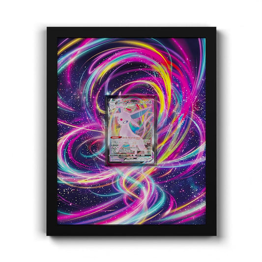 065/203 Mentali VMAX - Extended Artwork Framed Pokemon Card Display