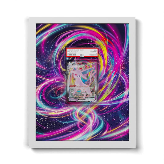 065/203 Mentali VMAX - Extended Artwork Framed Pokemon Card Display