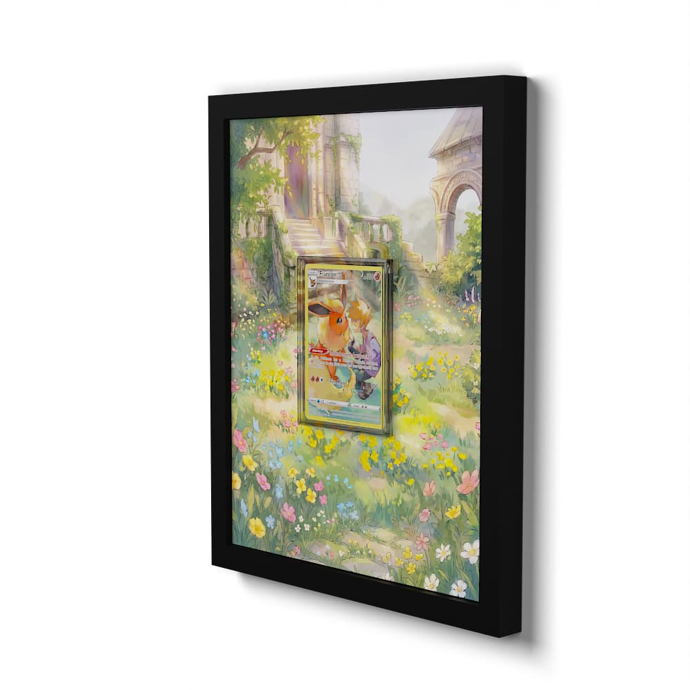 TG01/TG30 Pyroli - Extended Artwork Framed Pokemon Card Display