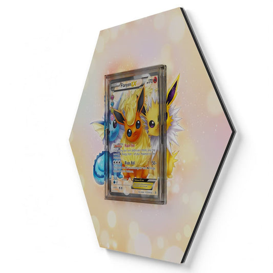 RC28 Pyroli EX - Extended Artwork Pokemon Card Display