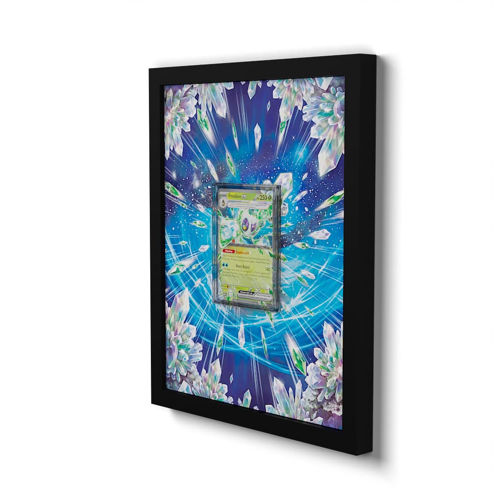003/182 Momartik EX - Extended Artwork Framed Pokemon Card Display