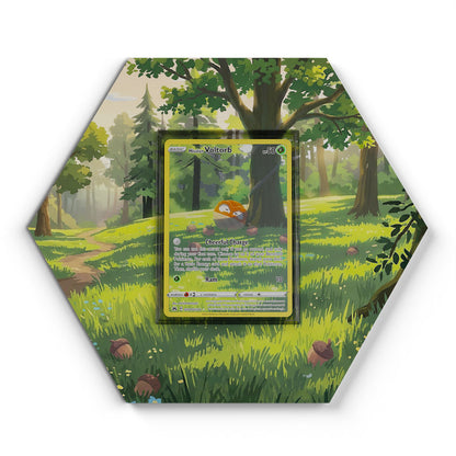 GG01/GG70 Voltorbe de Hisui - Extended Artwork Pokemon Card Display