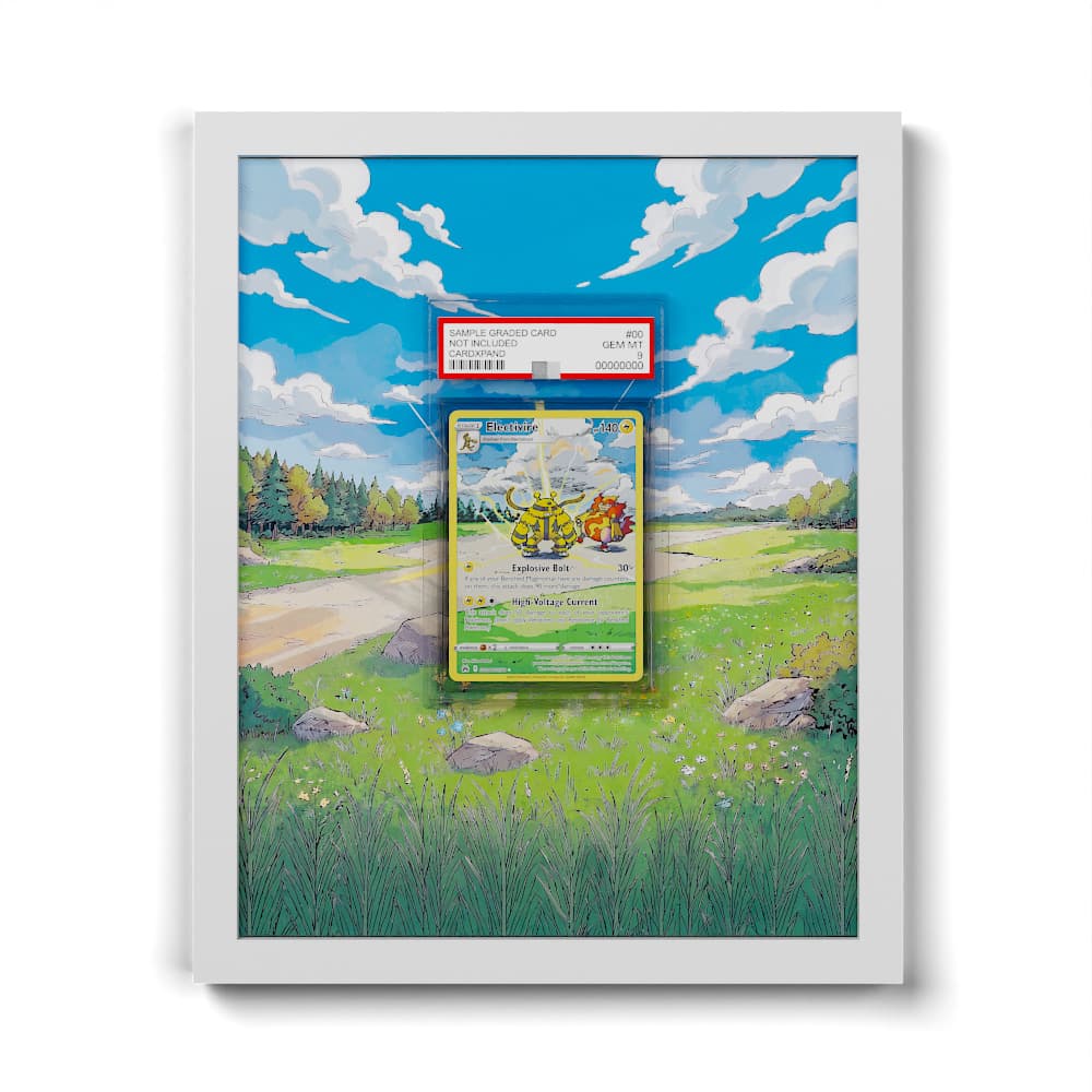GG08 Élekable - Extended Artwork Framed Pokemon Card Display