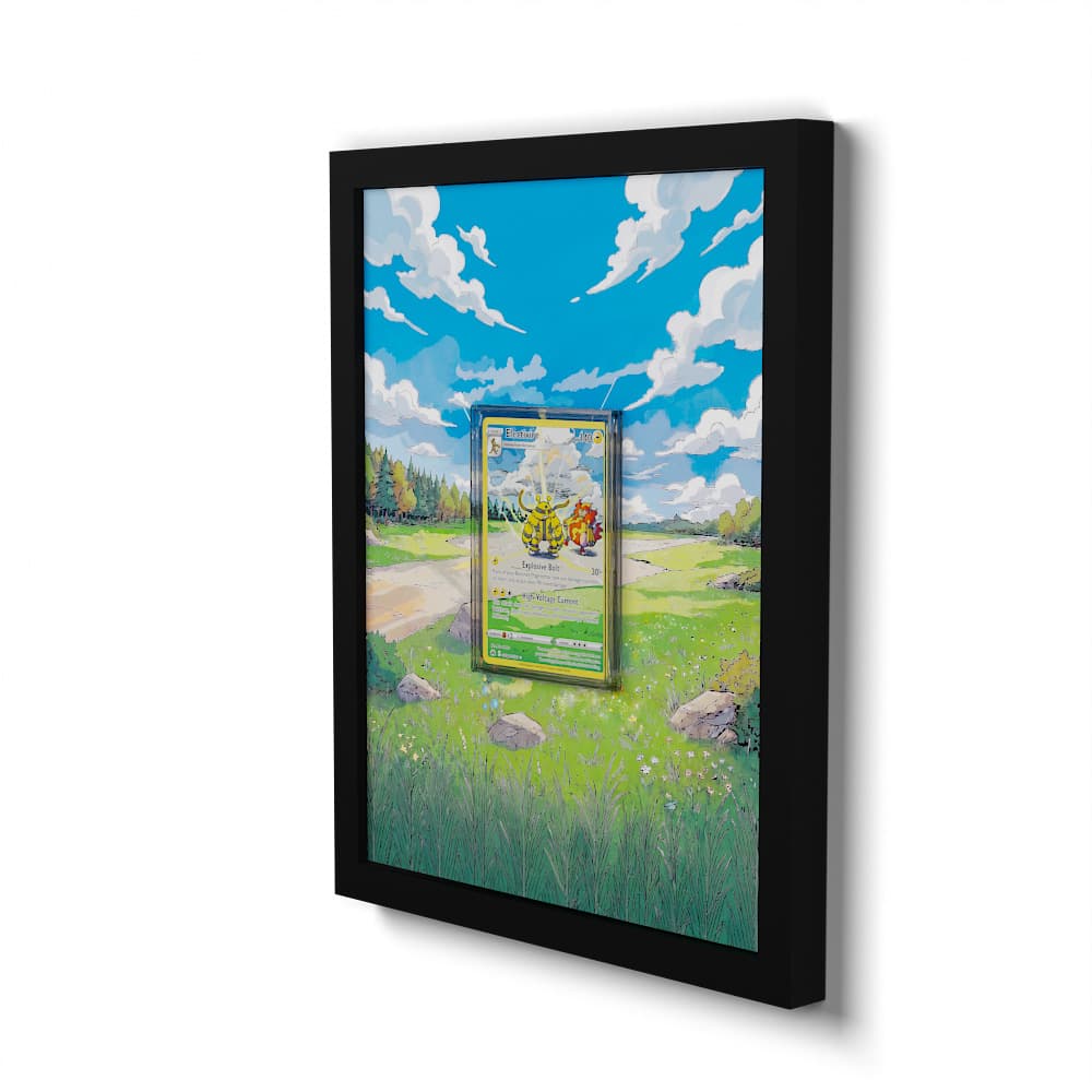 GG08 Élekable - Extended Artwork Framed Pokemon Card Display