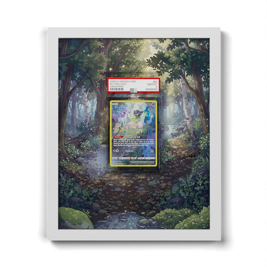GG10 Mew - Extended Artwork Framed Pokemon Card Display
