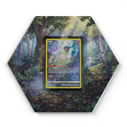 GG10/GG70 Mew - Extended Artwork Pokemon Card Display