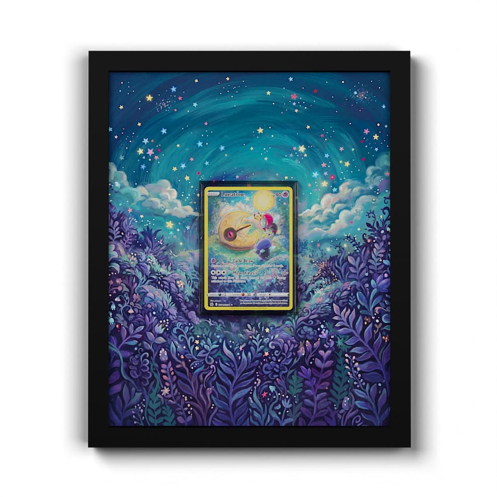 GG11 Séléroc - Extended Artwork Framed Pokemon Card Display