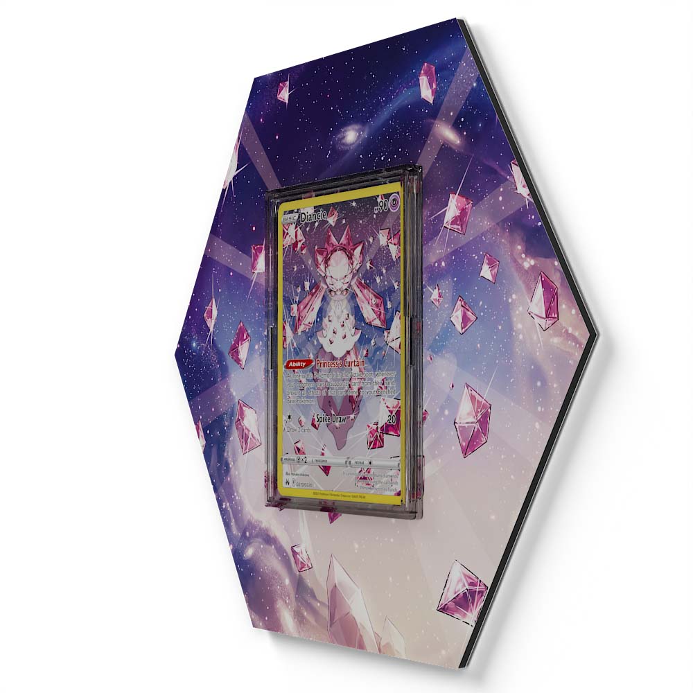 GG13-GG70 Diancie - Extended Artwork Pokemon Card Display