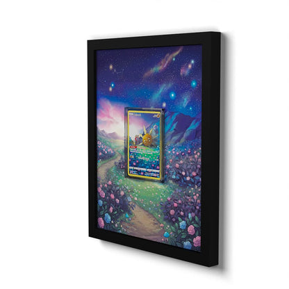 GG15 Solaroc - Extended Artwork Framed Pokemon Card Display