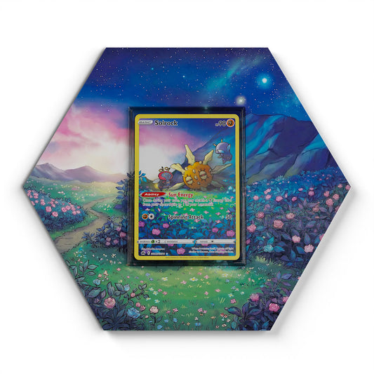 GG15/GG70 Solaroc - Extended Artwork Pokemon Card Display