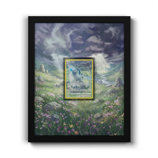 GG16 Absol - Extended Artwork Framed Pokemon Card Display