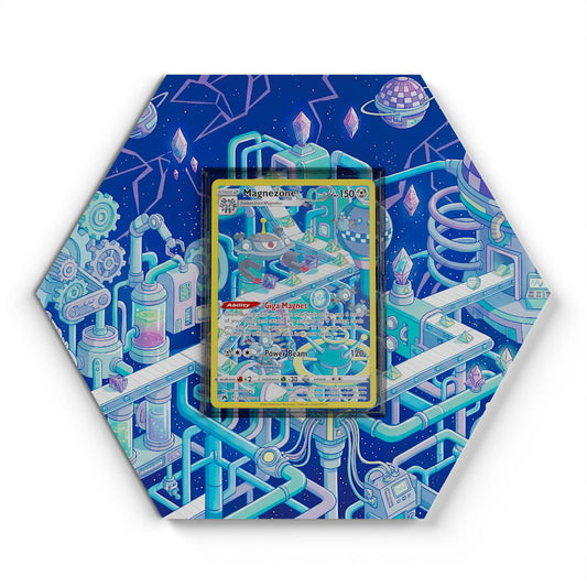 GG18/GG70 Magnézone - Extended Artwork Pokemon Card Display