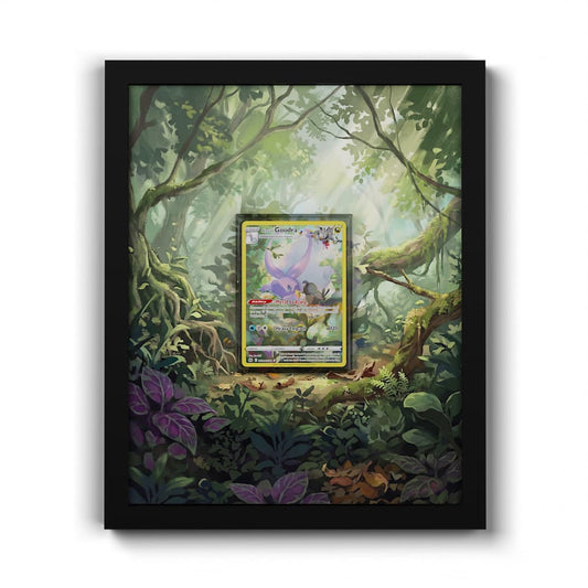 GG21 Muplodocus de Hisui - Extended Artwork Framed Pokemon Card Display
