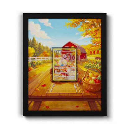 GG24 Écrémeuh - Extended Artwork Framed Pokemon Card Display