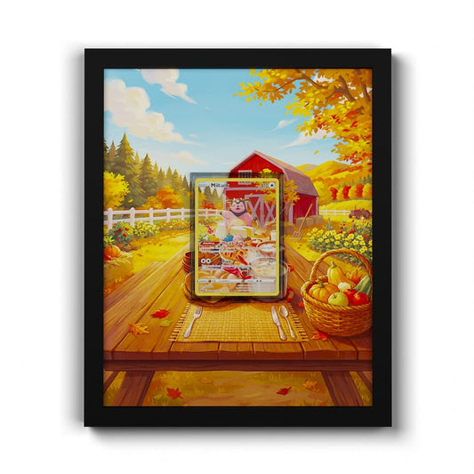 GG24 Écrémeuh - Extended Artwork Framed Pokemon Card Display