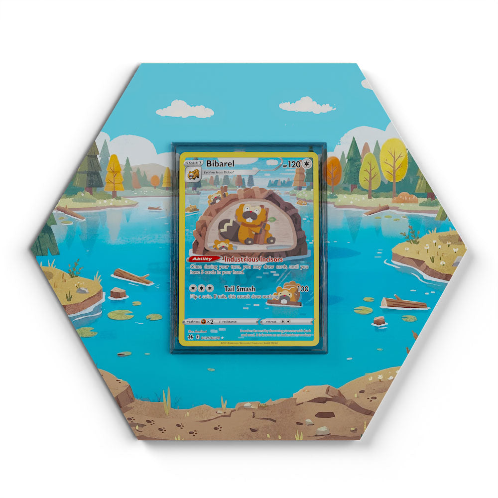 GG25/GG70 Castorno - Extended Artwork Pokemon Card Display