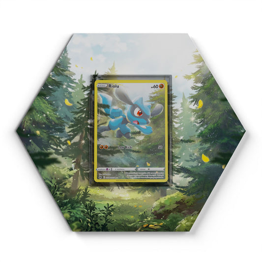 GG26/GG70 Riolu - Extended Artwork Pokemon Card Display