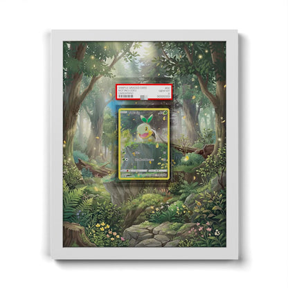 GG31 Tortipouss - Extended Artwork Framed Pokemon Card Display