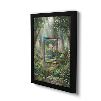 GG31 Tortipouss - Extended Artwork Framed Pokemon Card Display