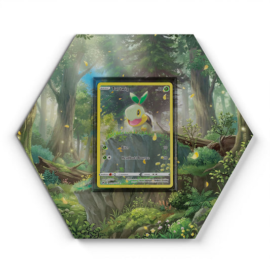 GG31/GG70 Tortipouss - Extended Artwork Pokemon Card Display