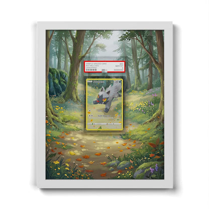 GG33 Medhyèna - Extended Artwork Framed Pokemon Card Display