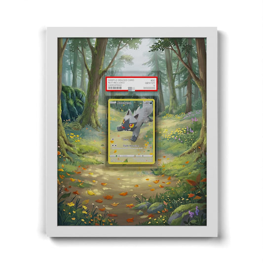 GG33 Medhyèna - Extended Artwork Framed Pokemon Card Display