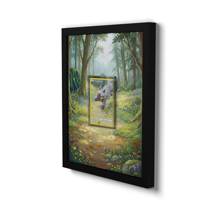 GG33 Medhyèna - Extended Artwork Framed Pokemon Card Display